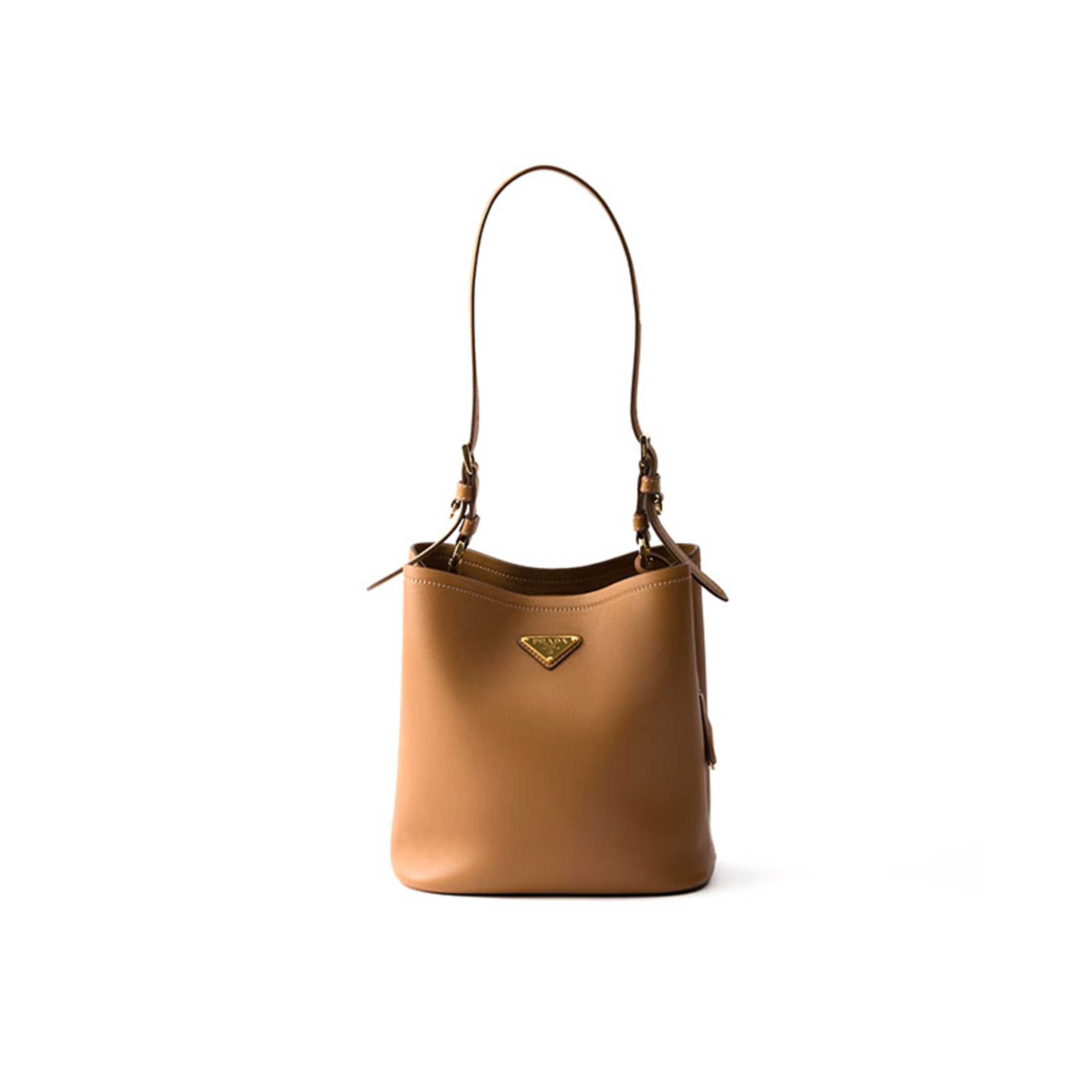 PRADA MEDIUM LEATHER BAG 1BE080 (22.5*21.5*13cm)